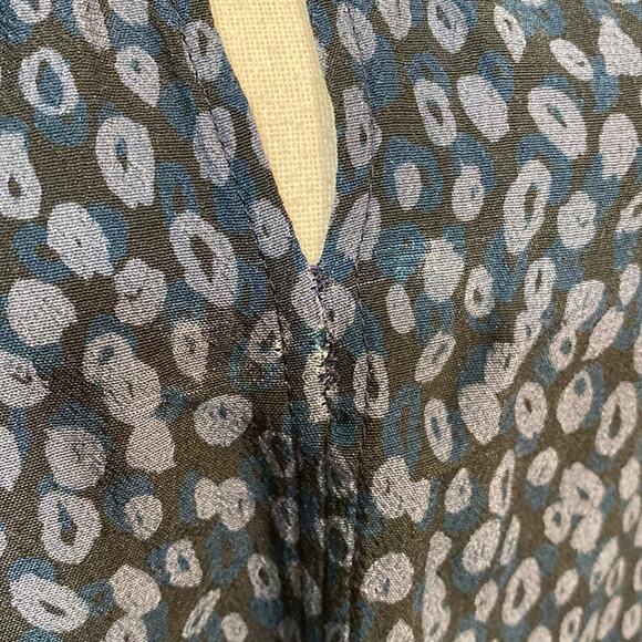 Fresha London Blue Tiered Boho Peasant Dress Size XS - Picture 7 of 9